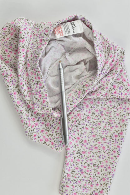 Young Dimension Size 0 (9-12 months, 80 cm) Floral Leggings