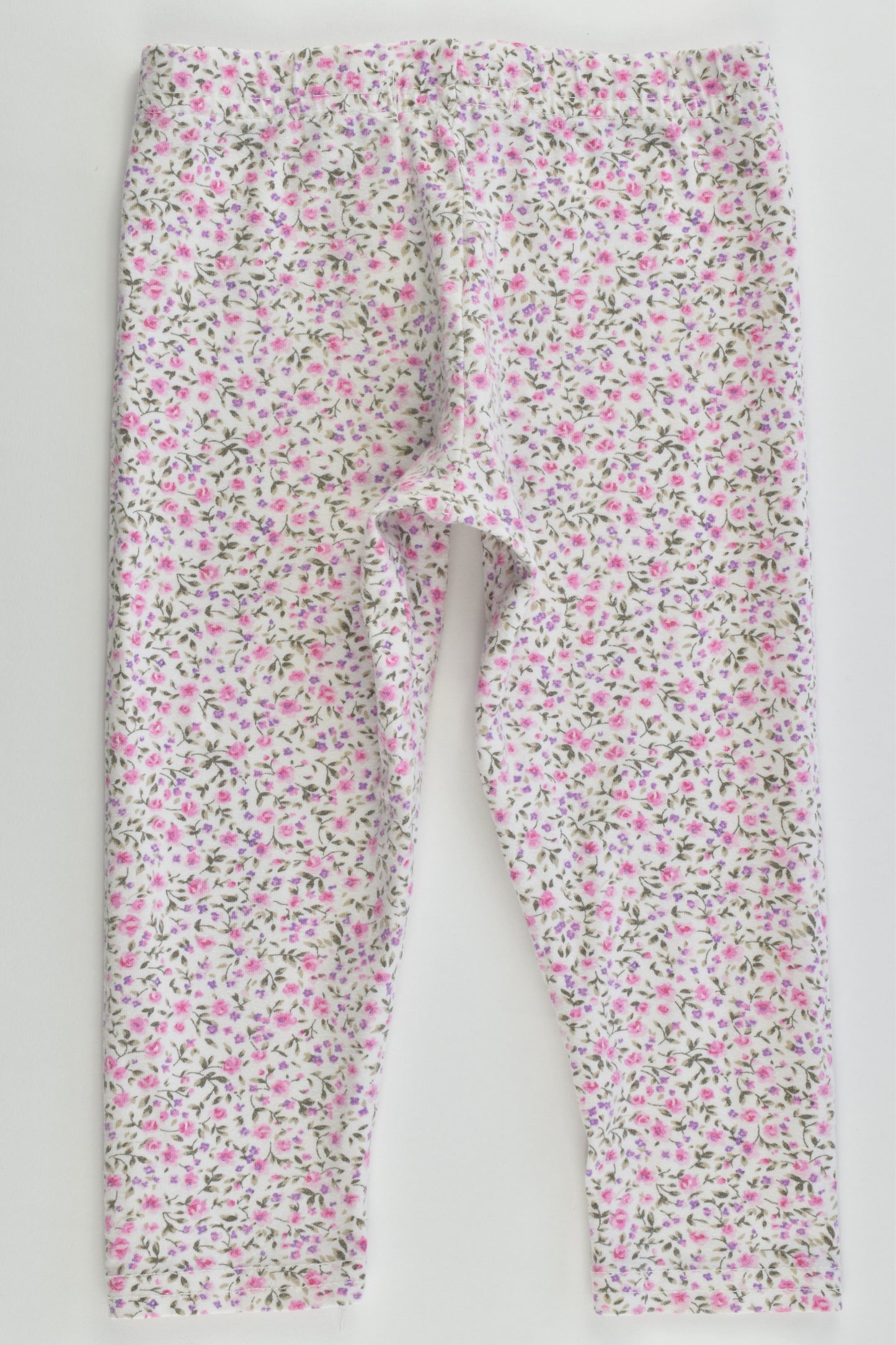 Young Dimension Size 0 (9-12 months, 80 cm) Floral Leggings