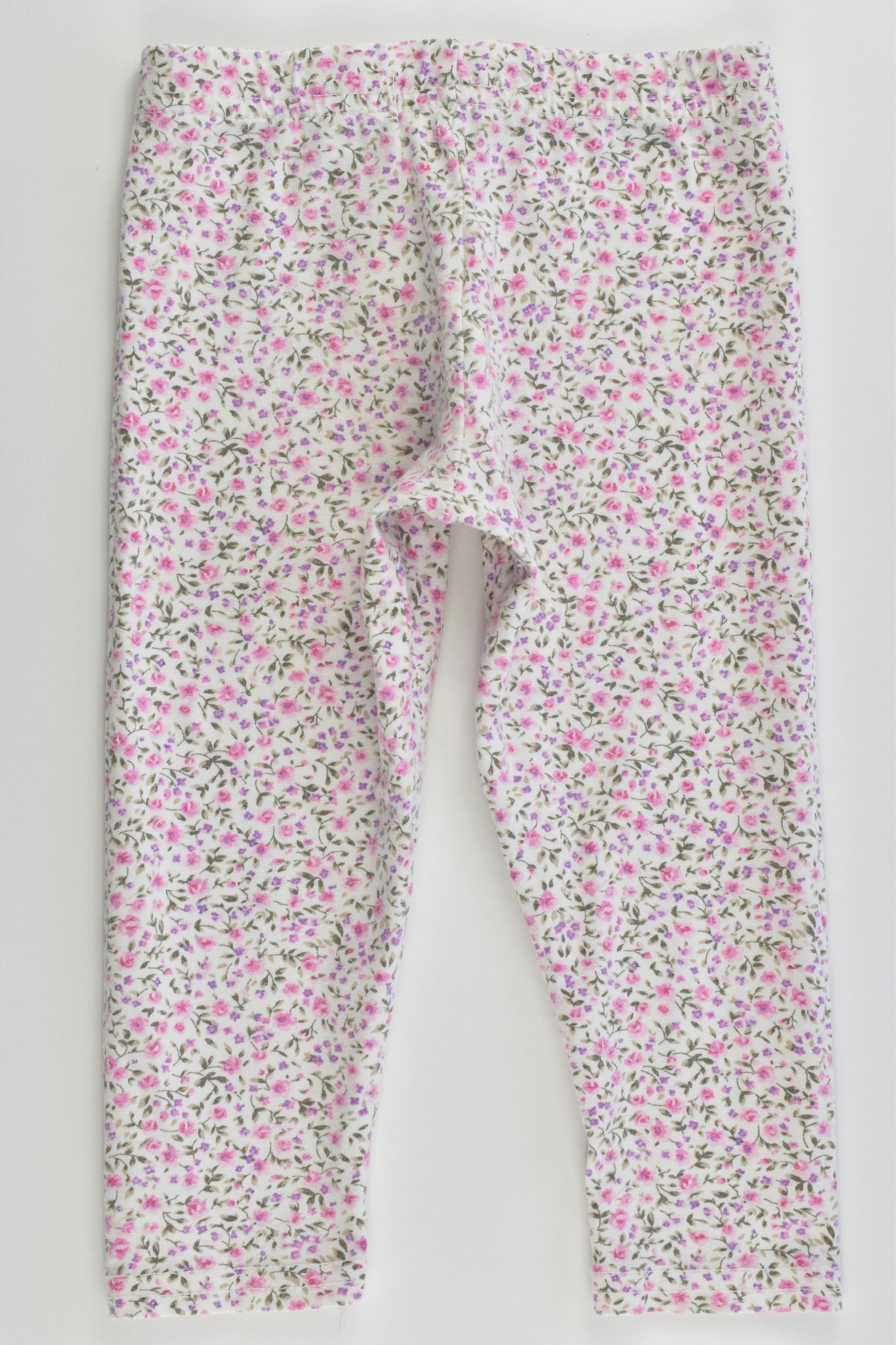 Young Dimension Size 0 (9-12 months, 80 cm) Floral Leggings