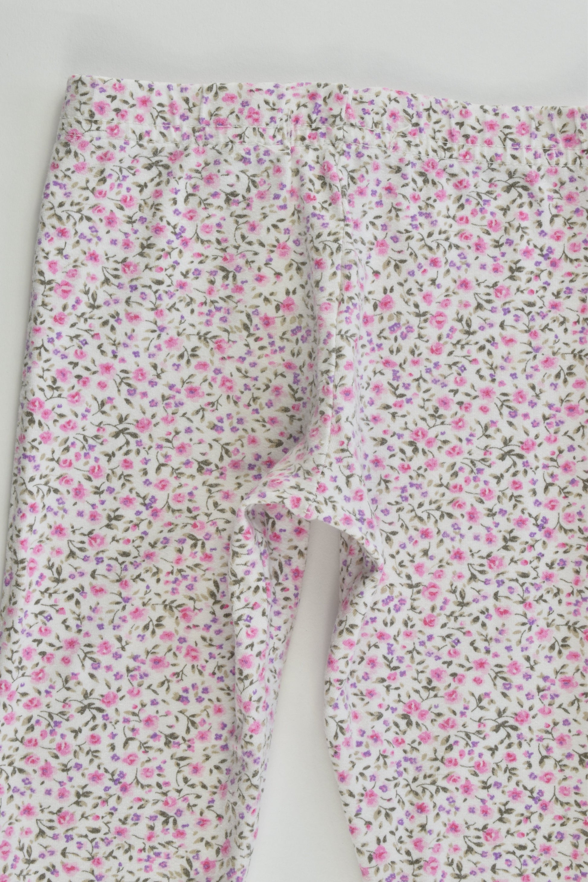 Young Dimension Size 0 (9-12 months, 80 cm) Floral Leggings