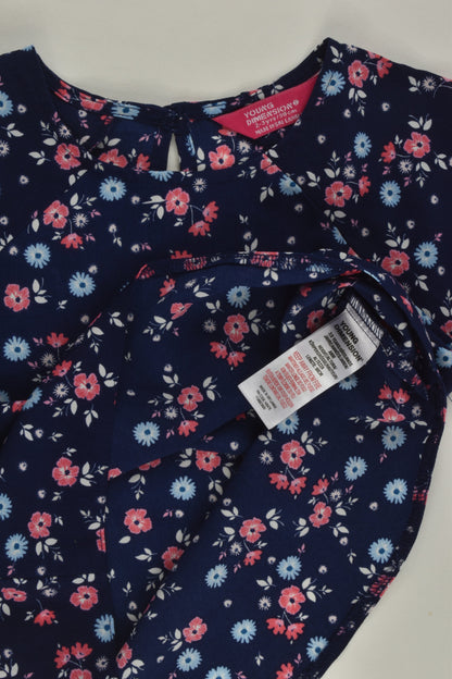 Young Dimension Size 2-3 (98 cm) Floral Shirt
