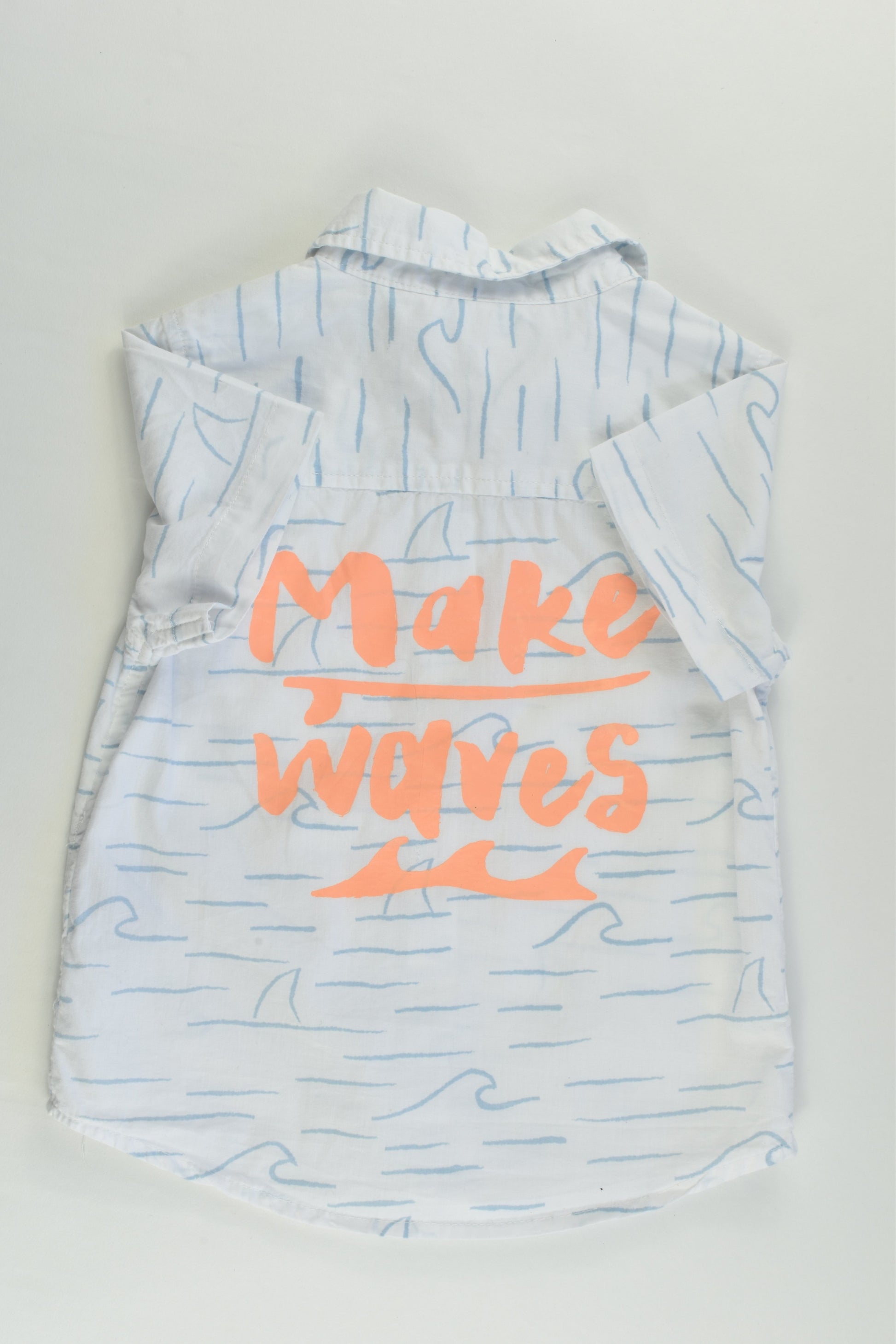 Young Original Size 2 'Make Waves' Shirt