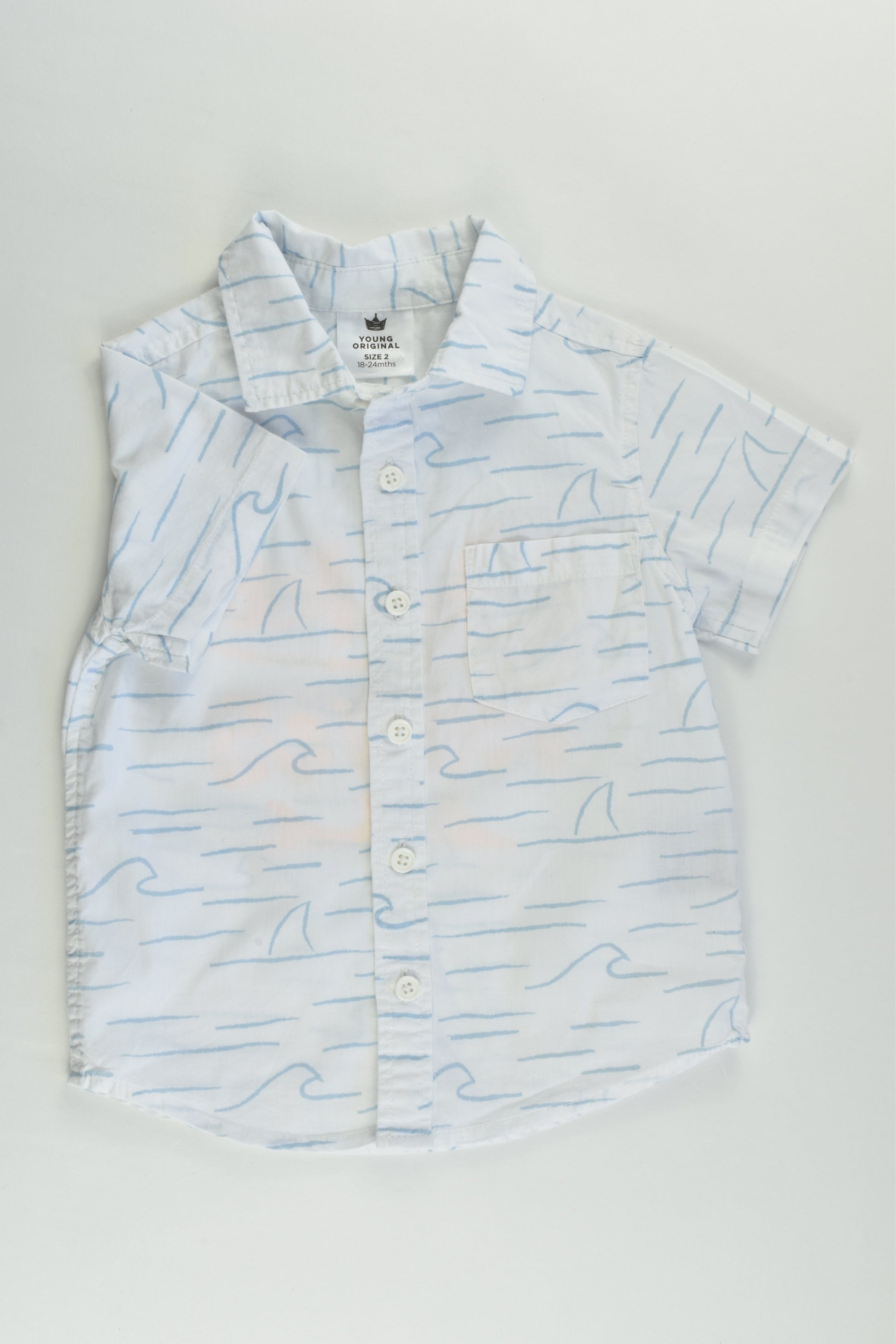 Young Original Size 2 'Make Waves' Shirt