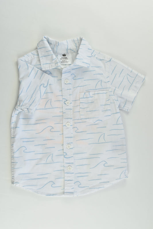 Young Original Size 2 'Make Waves' Shirt