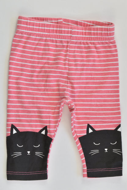 Young Originals Size 000 (0-3 months) Cat Leggings