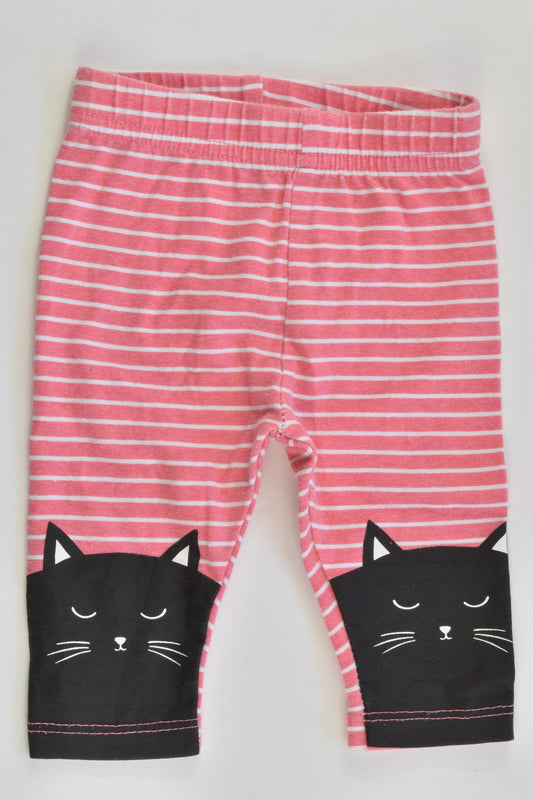 Young Originals Size 000 (0-3 months) Cat Leggings