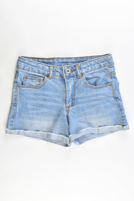 Zara Girls Size 8 Soft and Stretchy Denim Shorts