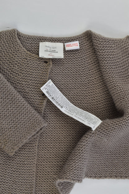 Zara Size 0 (6-9 months) Knitted Cardigan