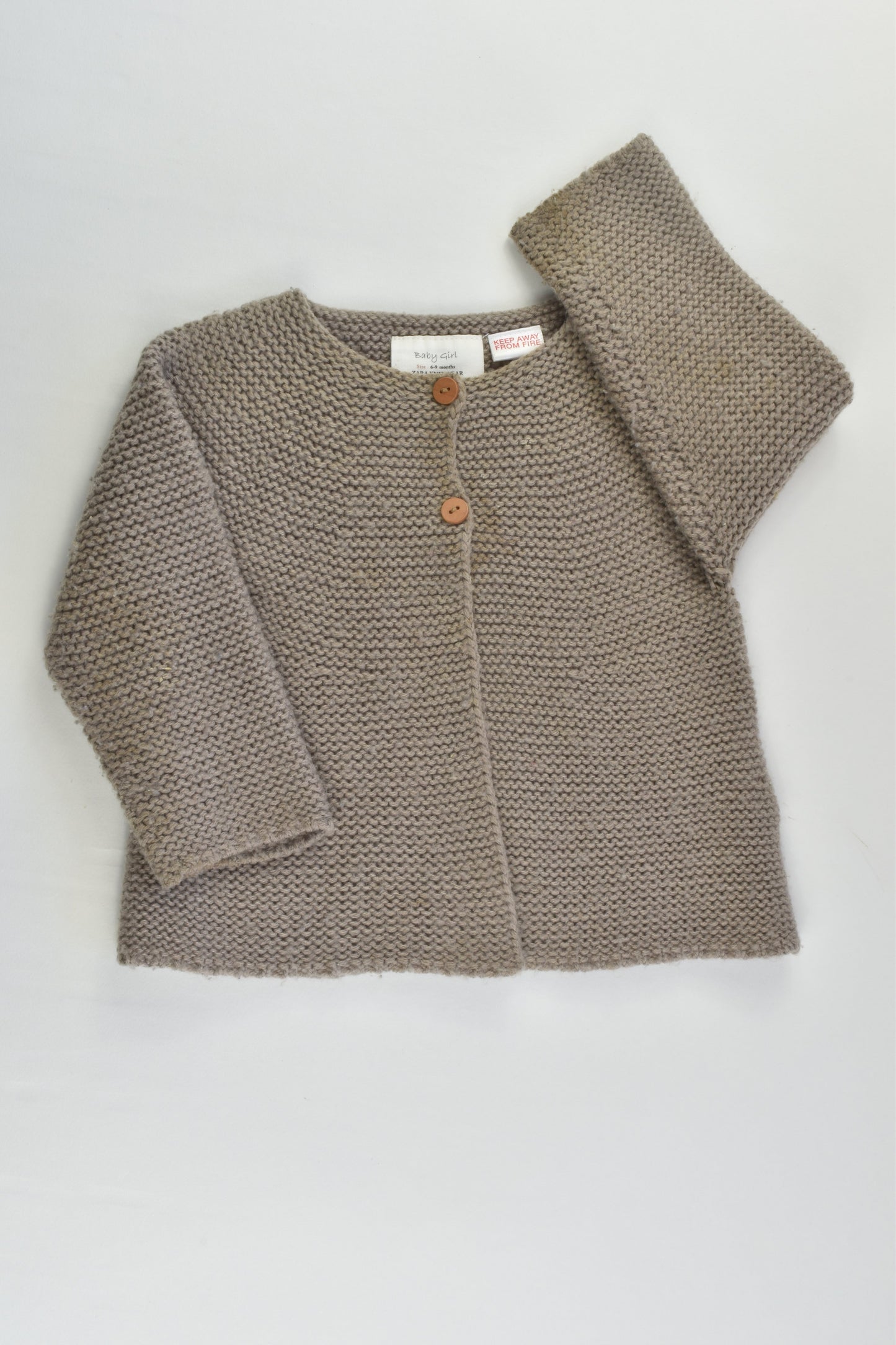 Zara Size 0 (6-9 months) Knitted Cardigan