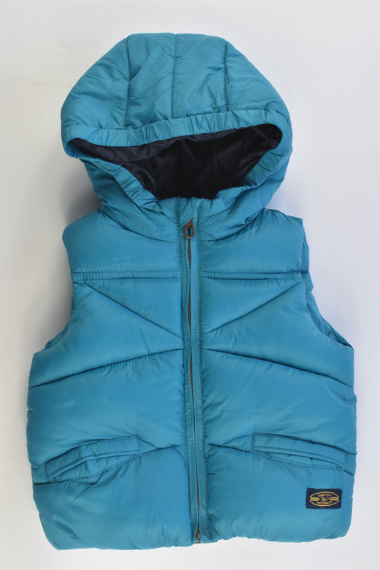 Zara Size 0 (6/9 months, 74 cm) Very Warm Hooded Puffer Vest
