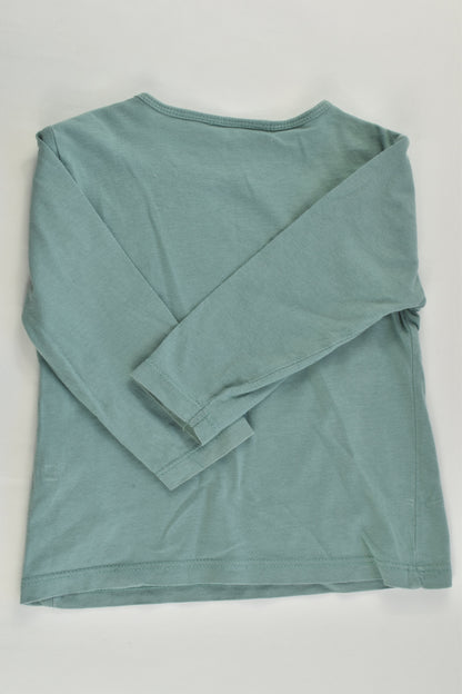 Zara Size 0 (9/12 months, 80 cm) Motorbike Top