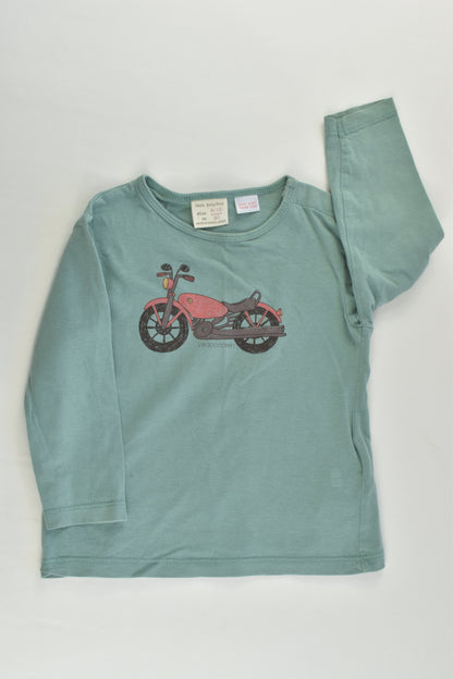 Zara Size 0 (9/12 months, 80 cm) Motorbike Top