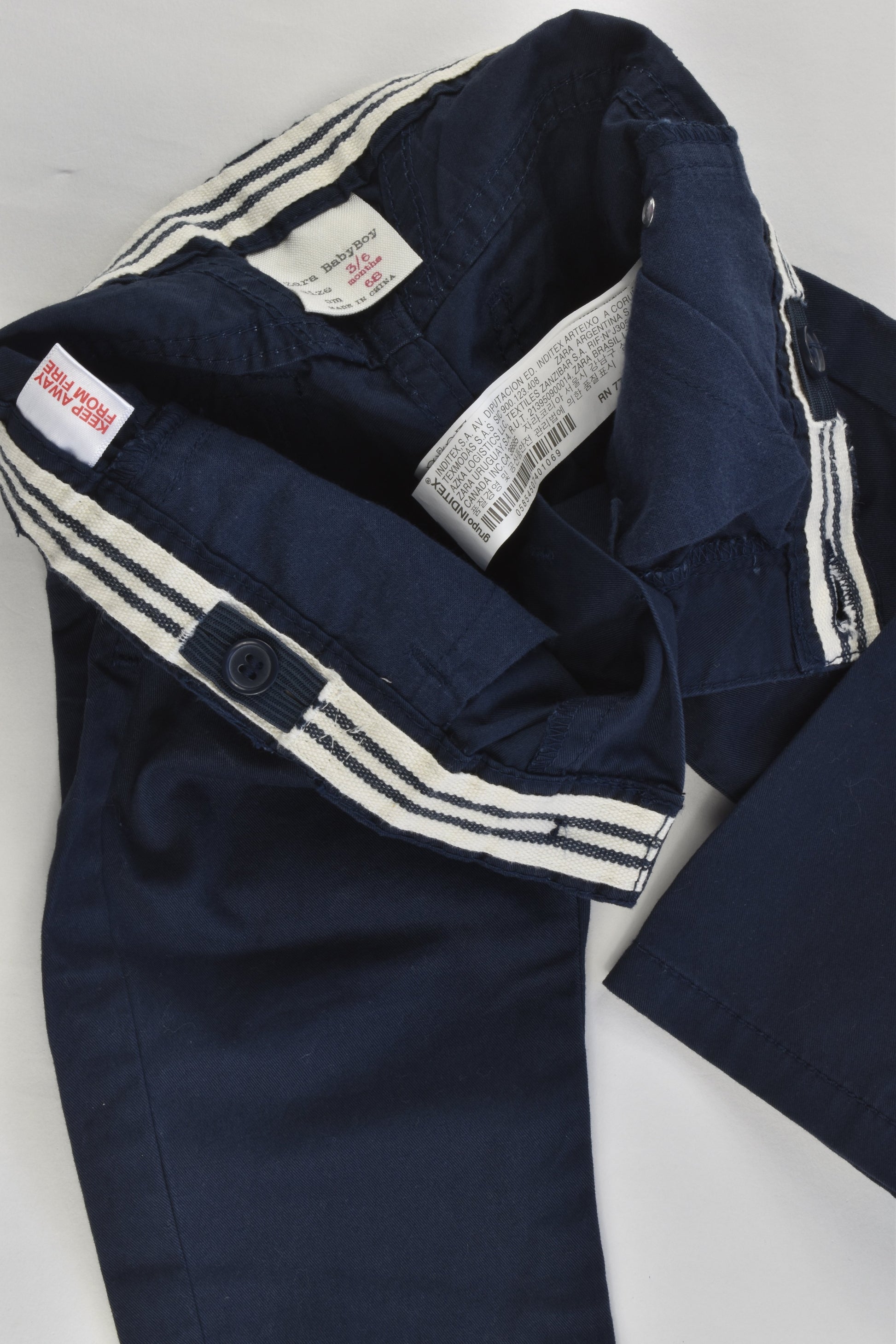 Zara Size 00 (3/6 months, 68 cm) Pants