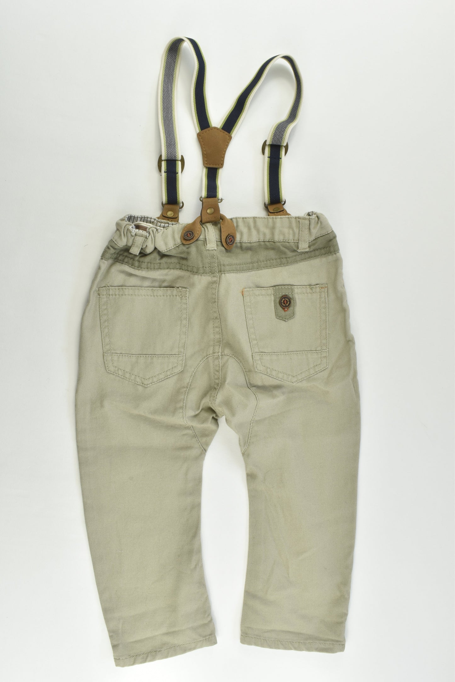 Zara Size 1 (12-18 months, 86 cm) Suspender Pants