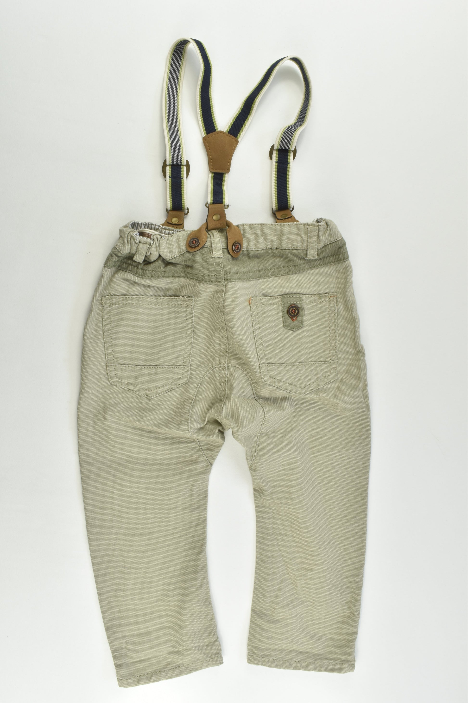 Zara Size 1 (12-18 months, 86 cm) Suspender Pants