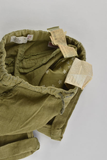 Zara Size 1 (12-18 months) Linen/Viscose Shorts