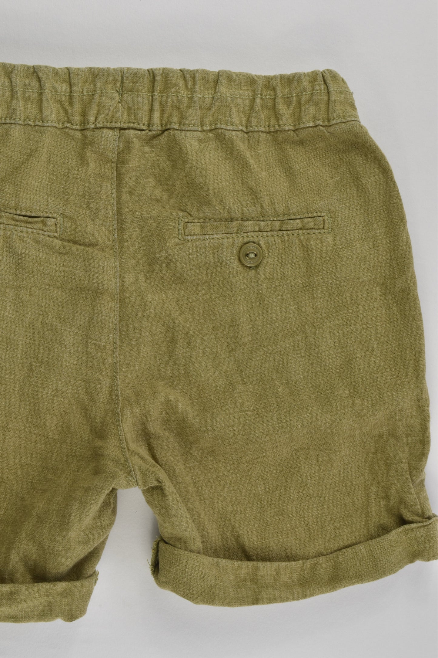 Zara Size 1 (12-18 months) Linen/Viscose Shorts