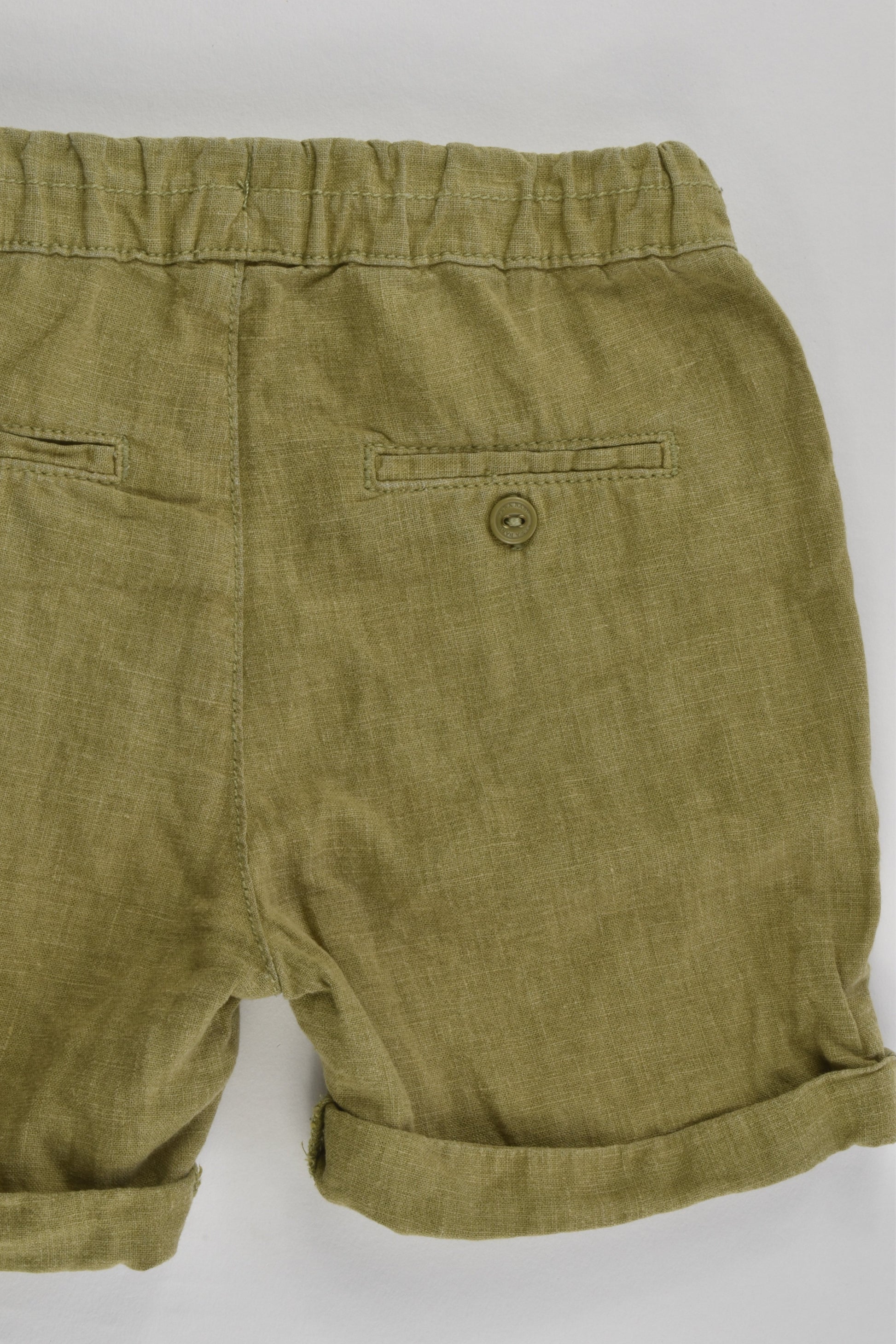 Zara Size 1 (12-18 months) Linen/Viscose Shorts