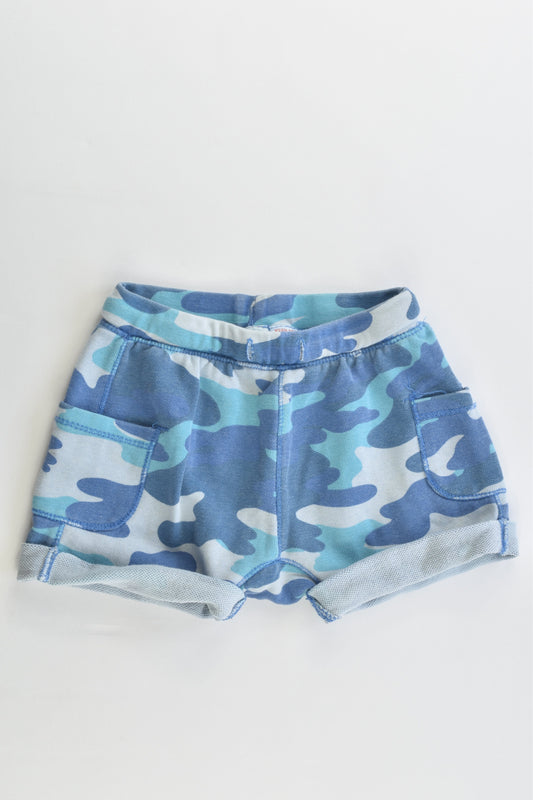 Zara Size 1 (12/18 months, 86 cm) Camouflage Shorts