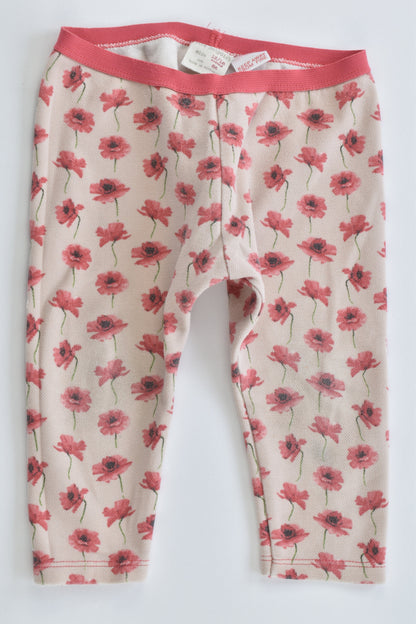 Zara Size 1 (12/18 months, 86 cm) Floral Pants
