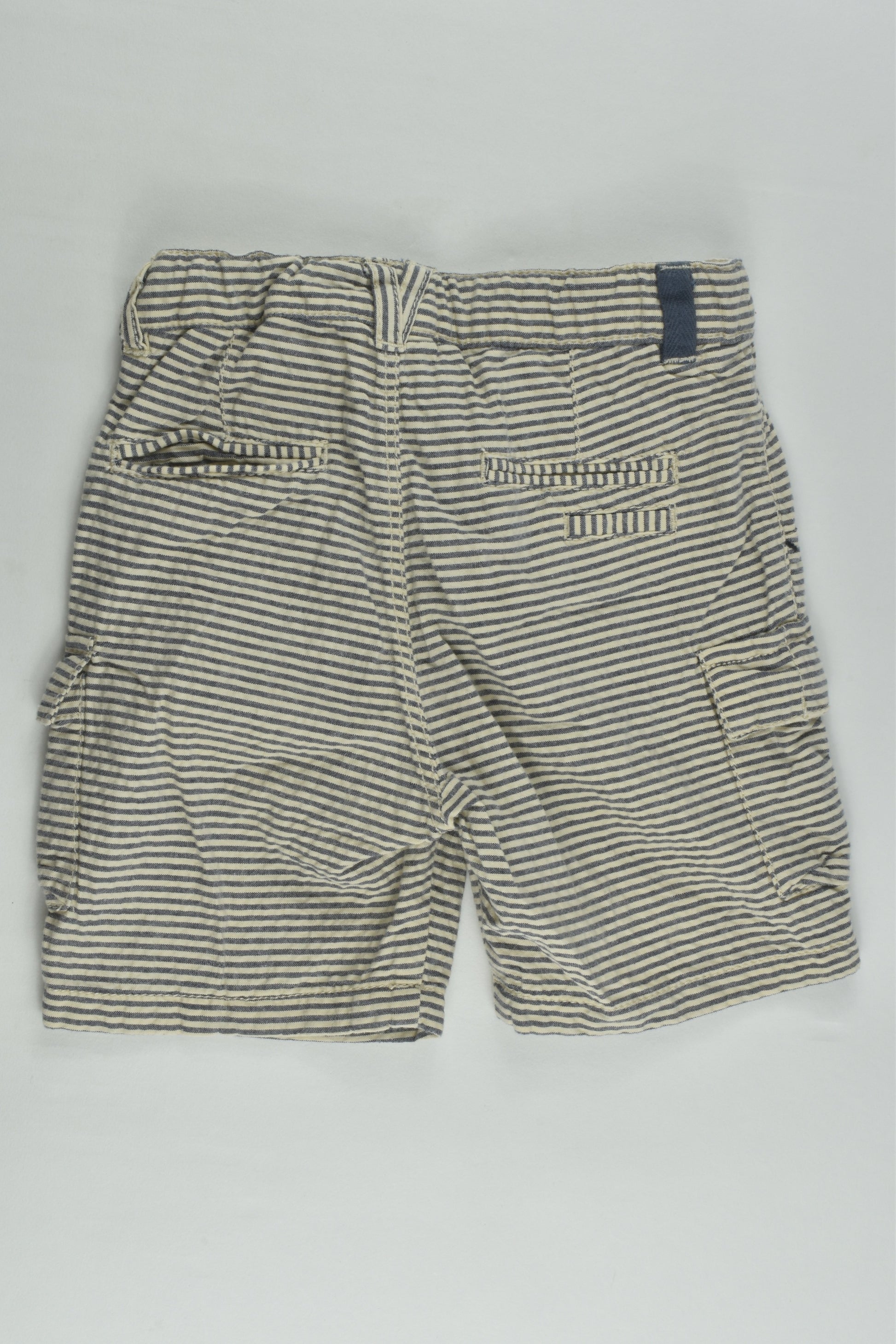 Zara Size 1 (86 cm) Lightweight Striped Shorts