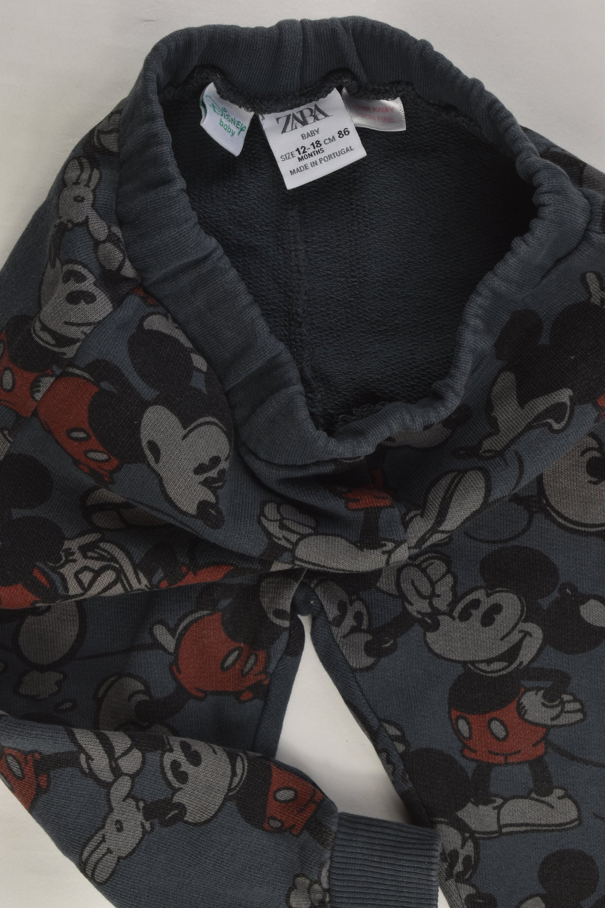 Zara Size 1 (86 cm) Mickey Mouse Track Pants
