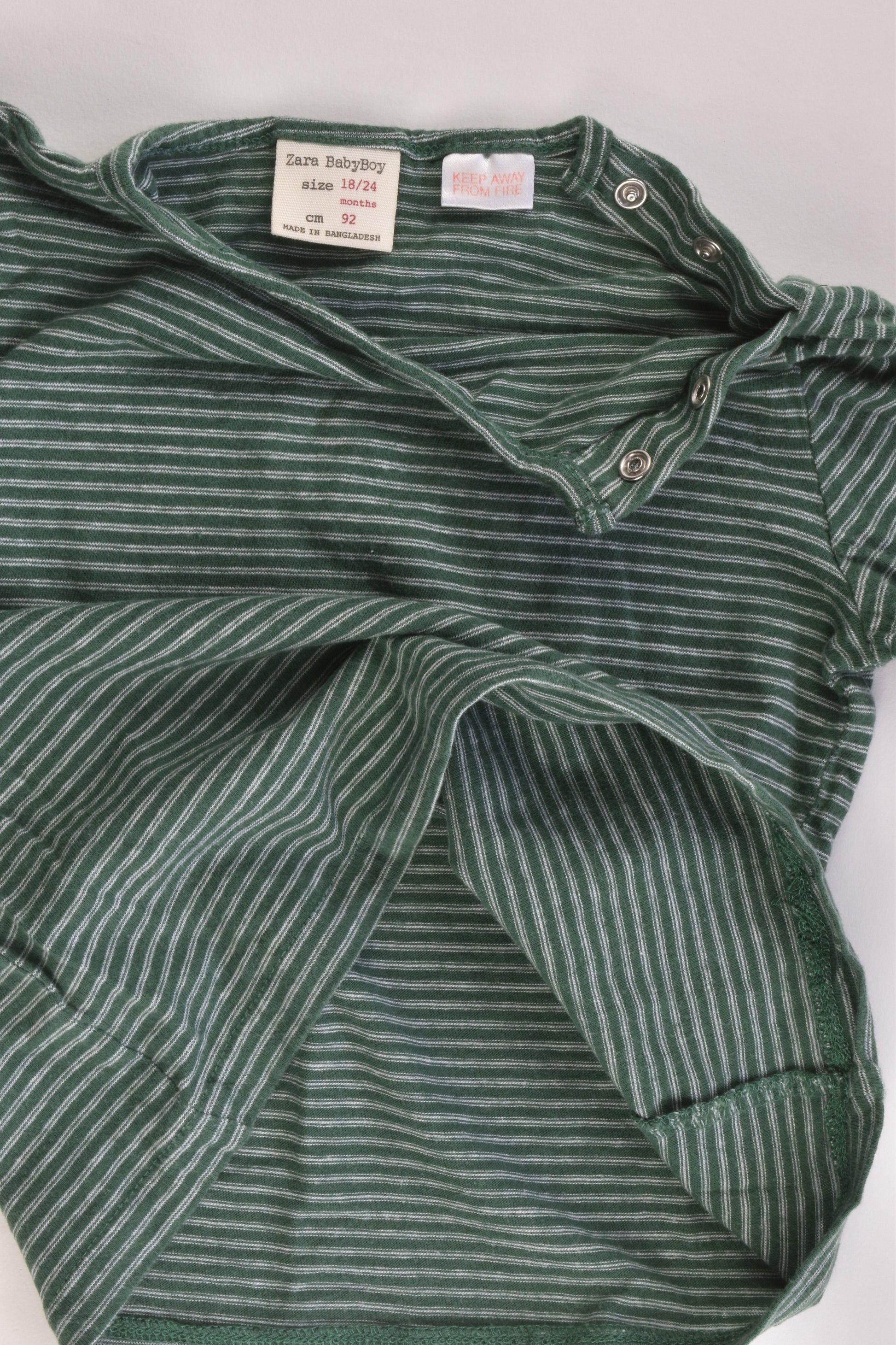 Zara Size 1 Striped Top