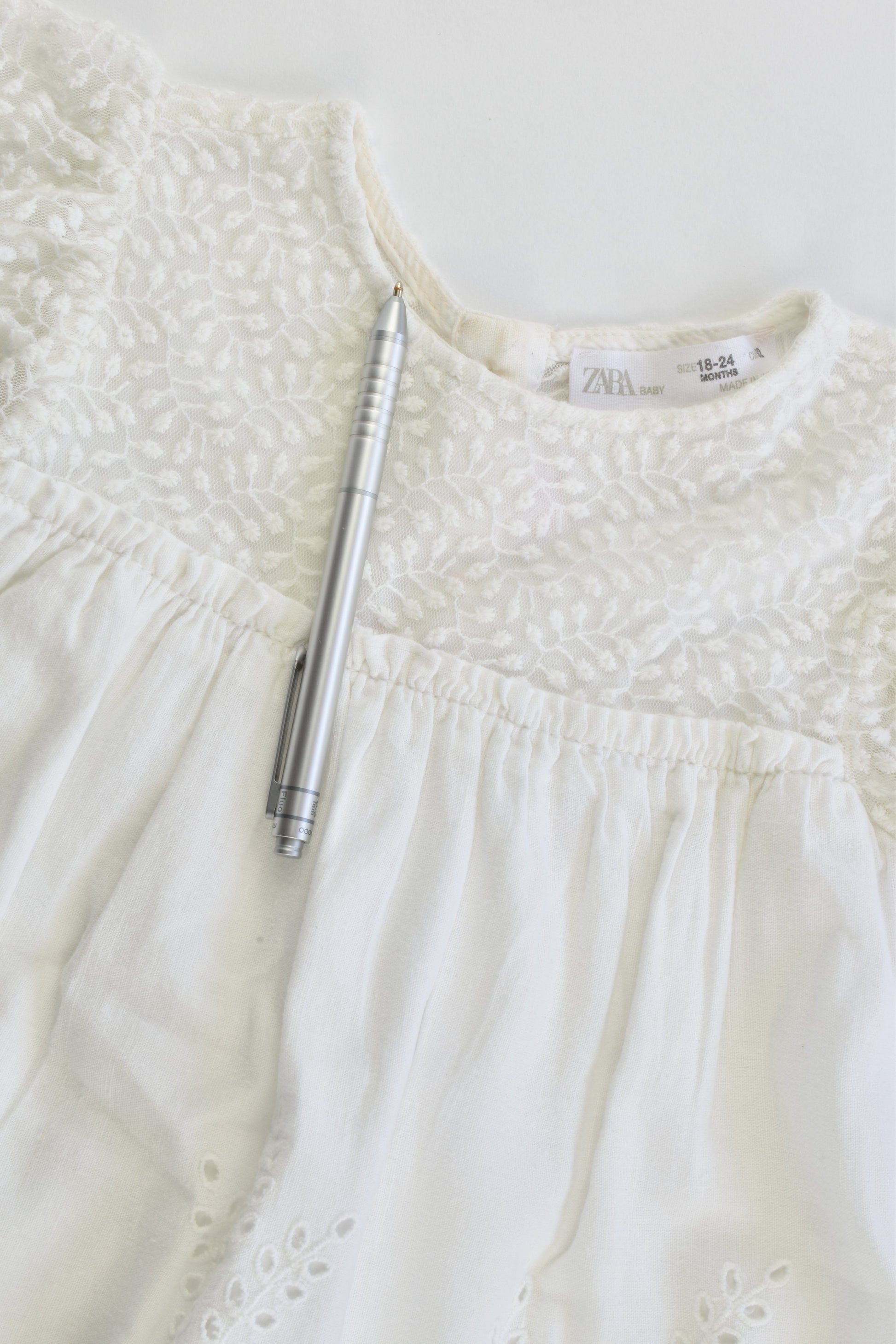 Zara Size 2 (18-24 months, 92 cm) Lined Dress