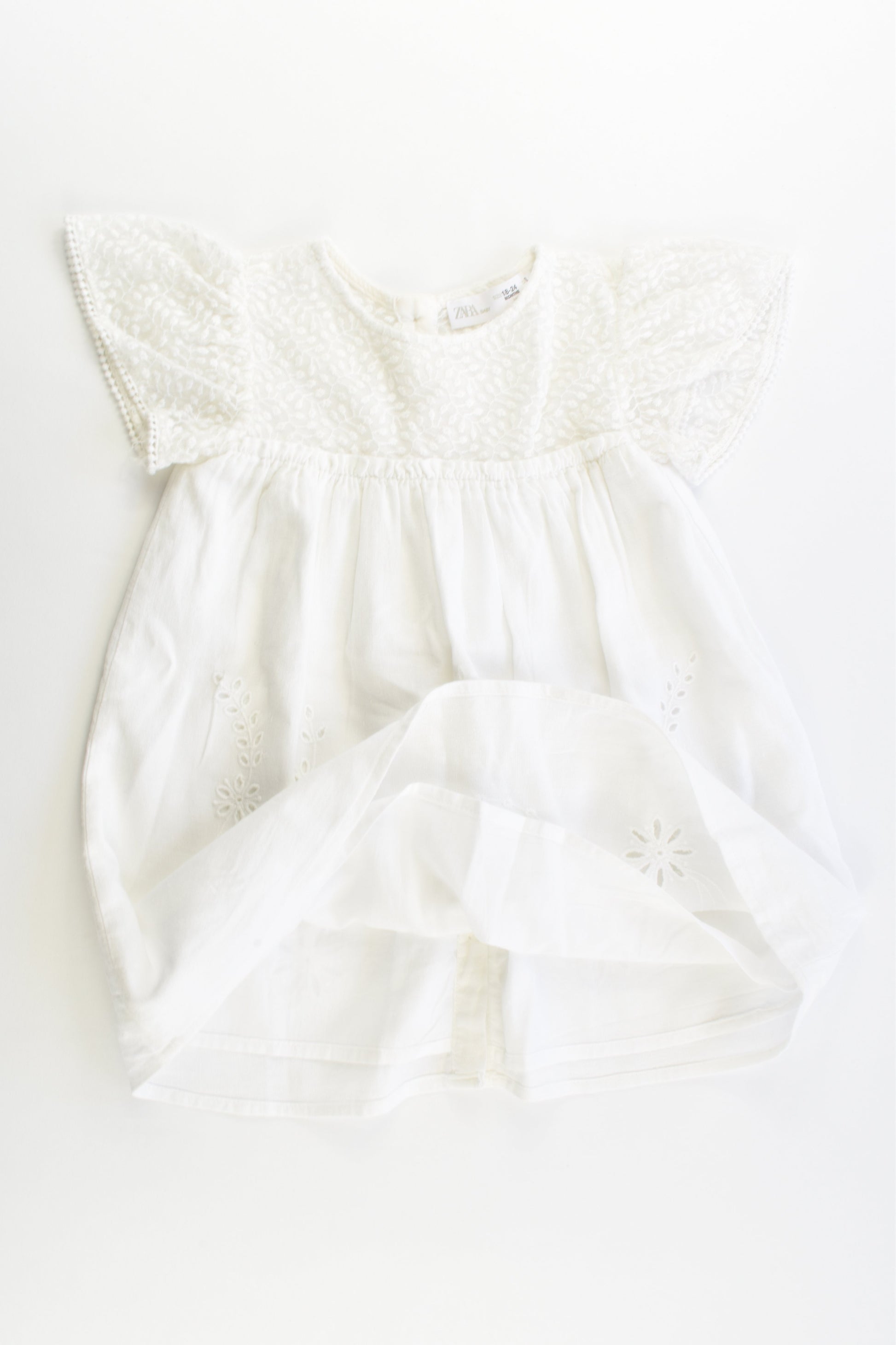 Zara Size 2 (18-24 months, 92 cm) Lined Dress