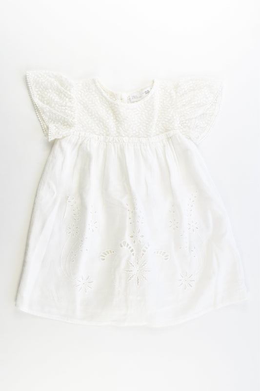 Zara Size 2 (18-24 months, 92 cm) Lined Dress