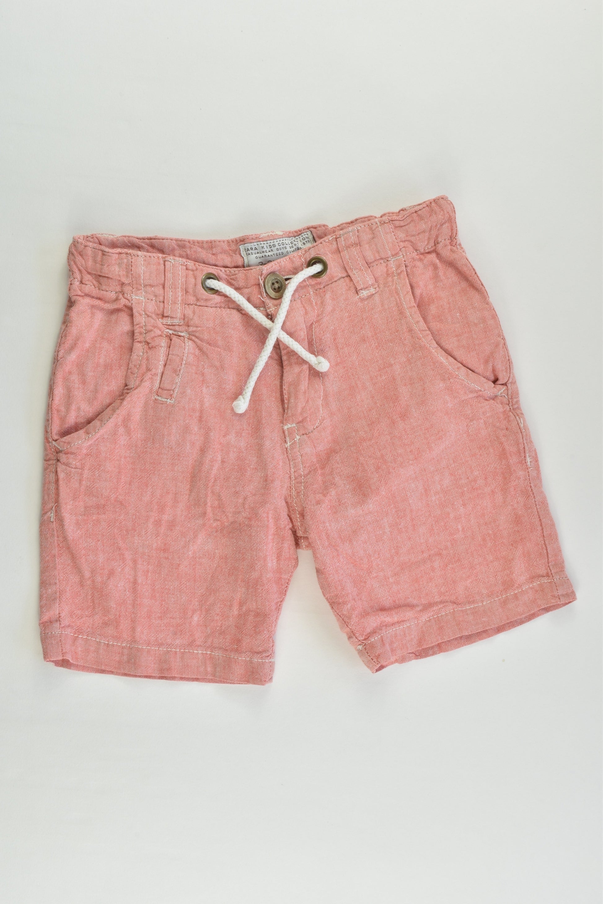 Zara Size 2-3 (98 cm) Linen/Cotton Shorts