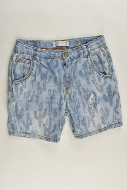 Zara Size 2-3 Cactus Denim Shorts