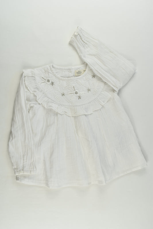 Zara Size 2/3 (98 cm) Lined Blouse