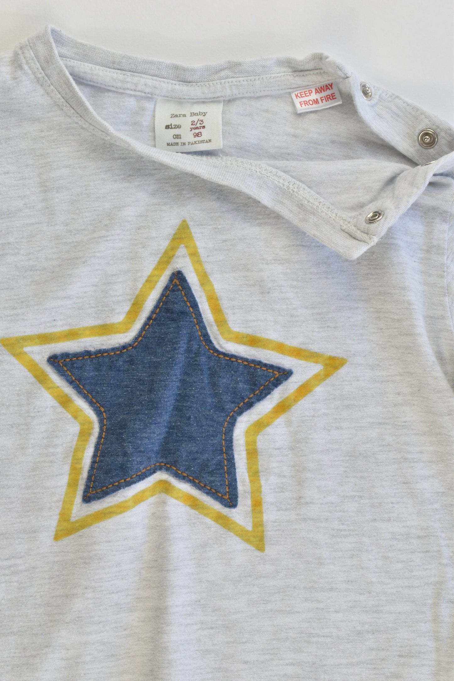 Zara Size 2/3 (98 cm) Star Top