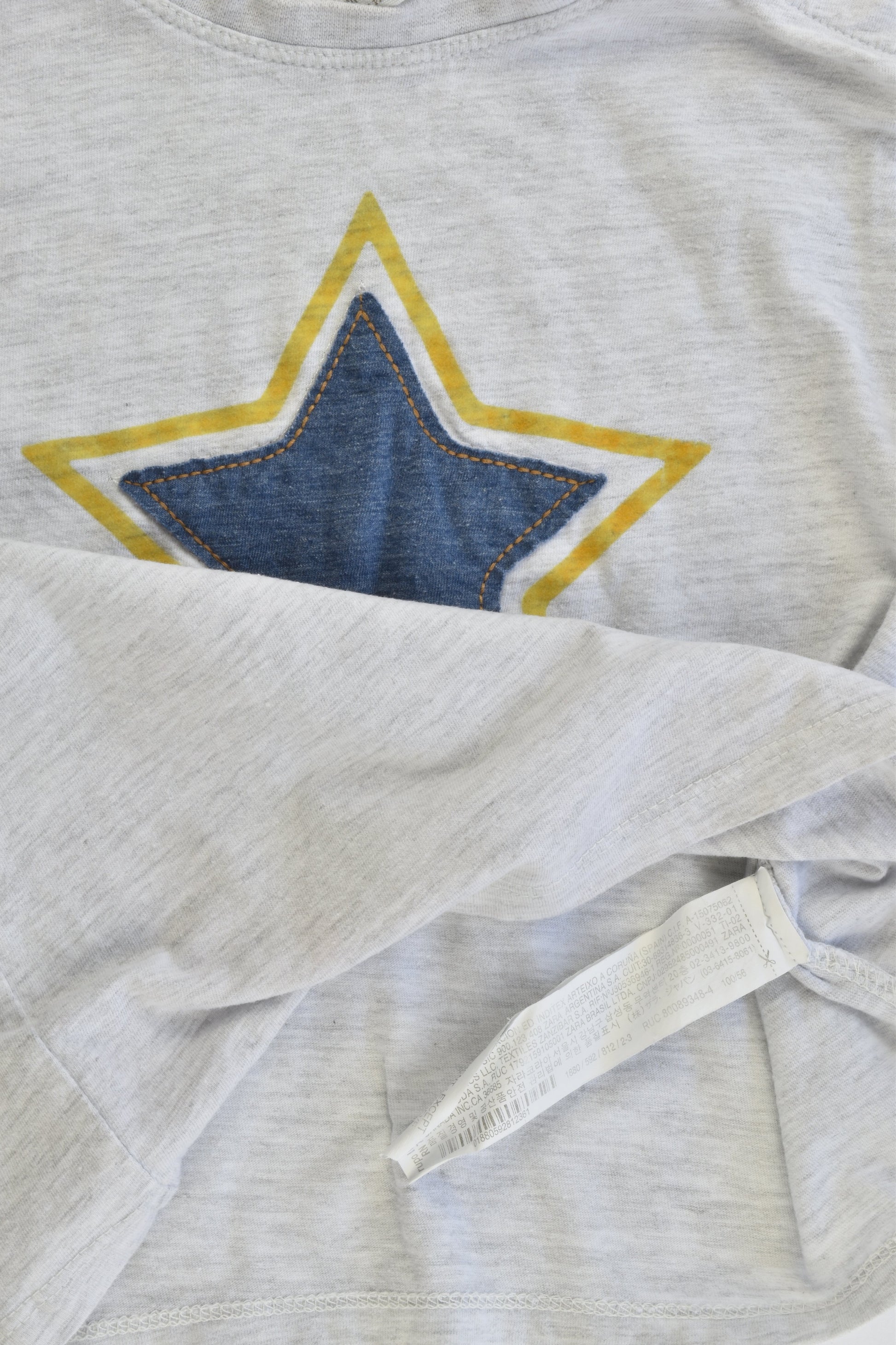 Zara Size 2/3 (98 cm) Star Top