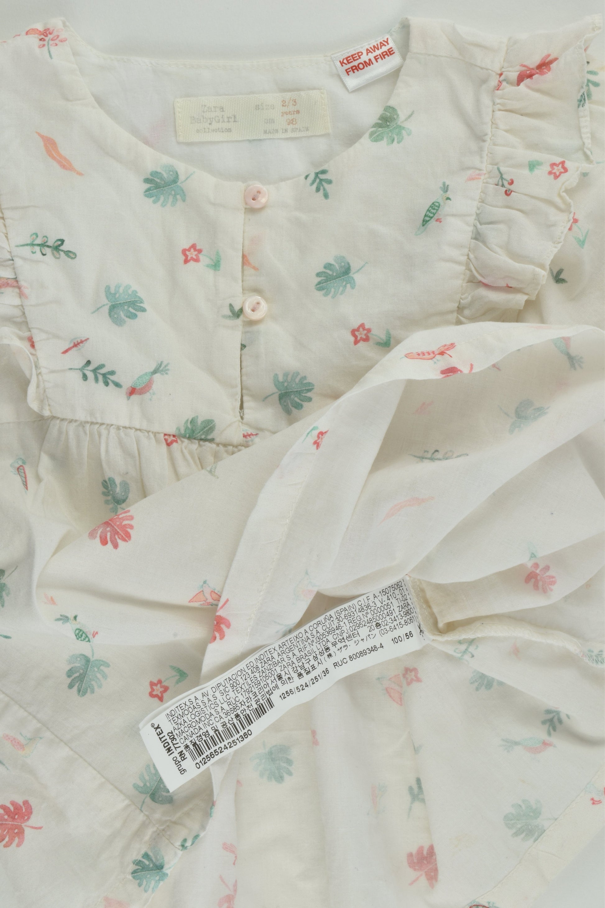 Zara Size 2/3 Blouse