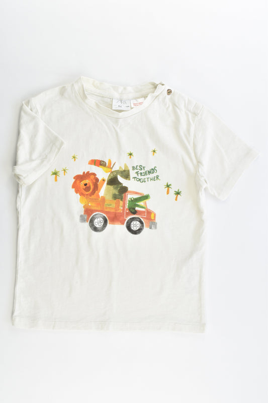 Zara Size 3-4 (104 cm) 'Best Friends Together' T-shirt