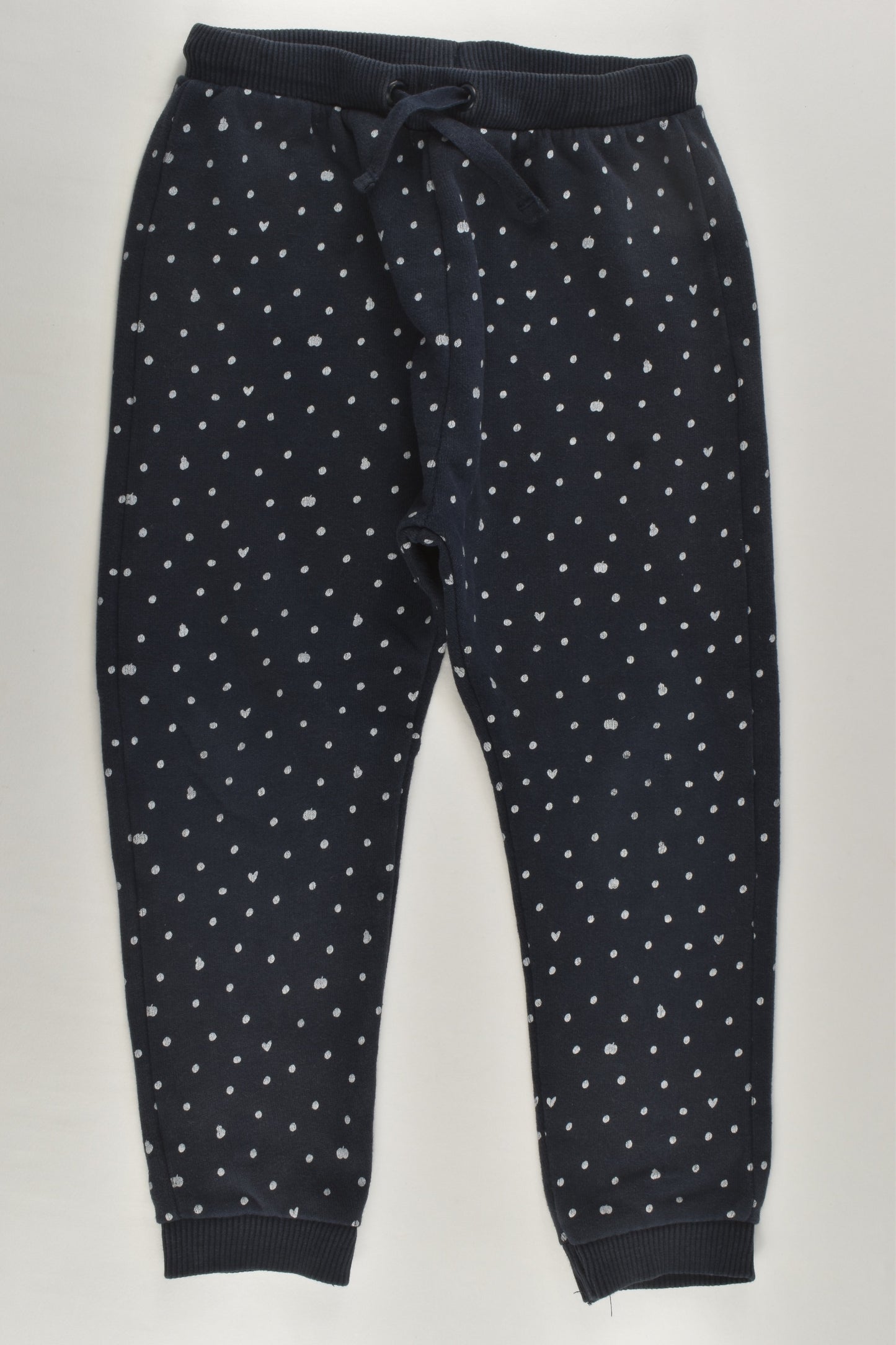 Zara Size 3-4 (104 cm) Dots and Love Hearts Track Pants