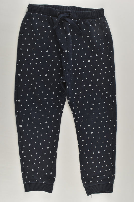 Zara Size 3-4 (104 cm) Dots and Love Hearts Track Pants