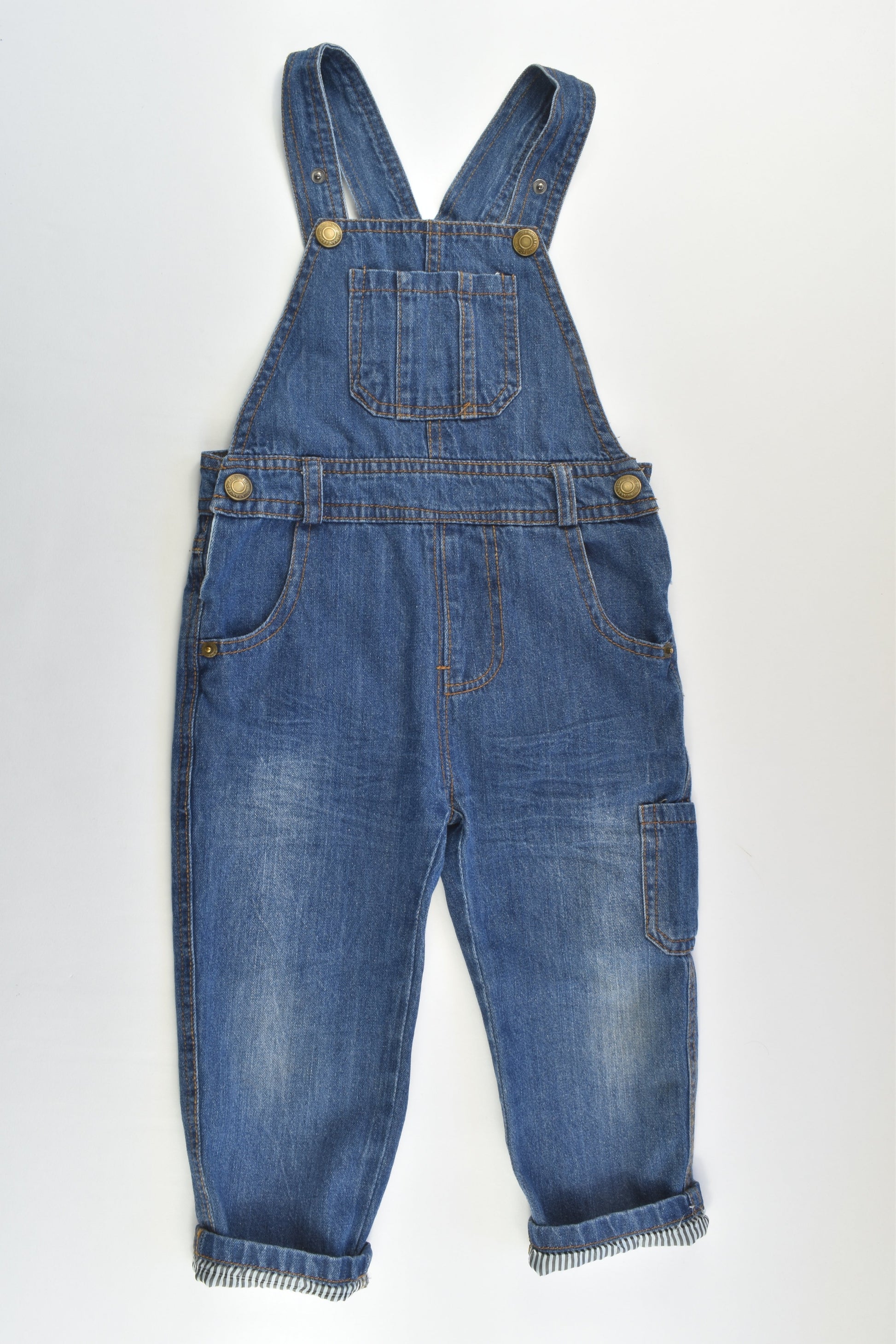 Zara Size 3-4 Denim Overalls