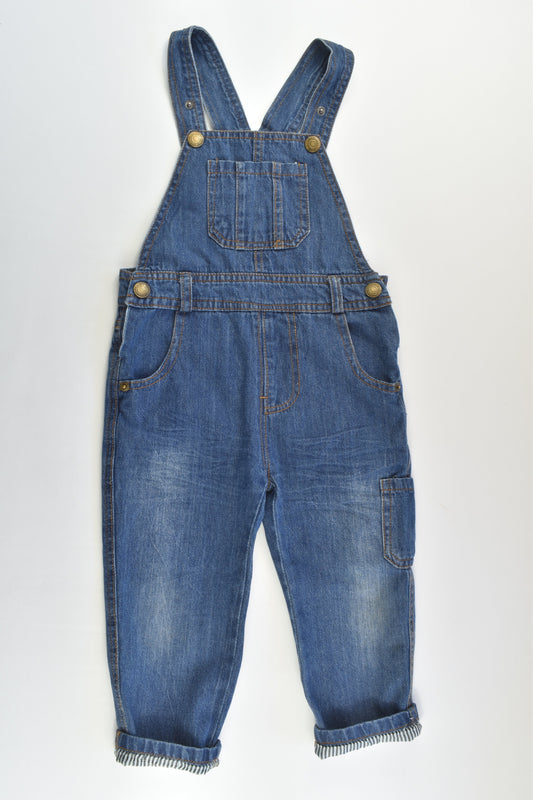 Zara Size 3-4 Denim Overalls