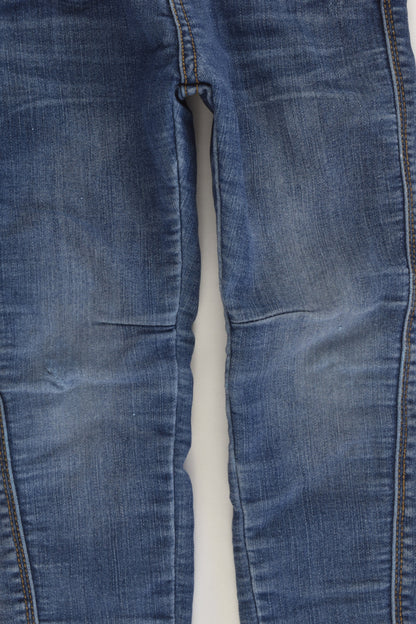 Zara Size 3/4 (104 cm) Lined Soft Denim Pants