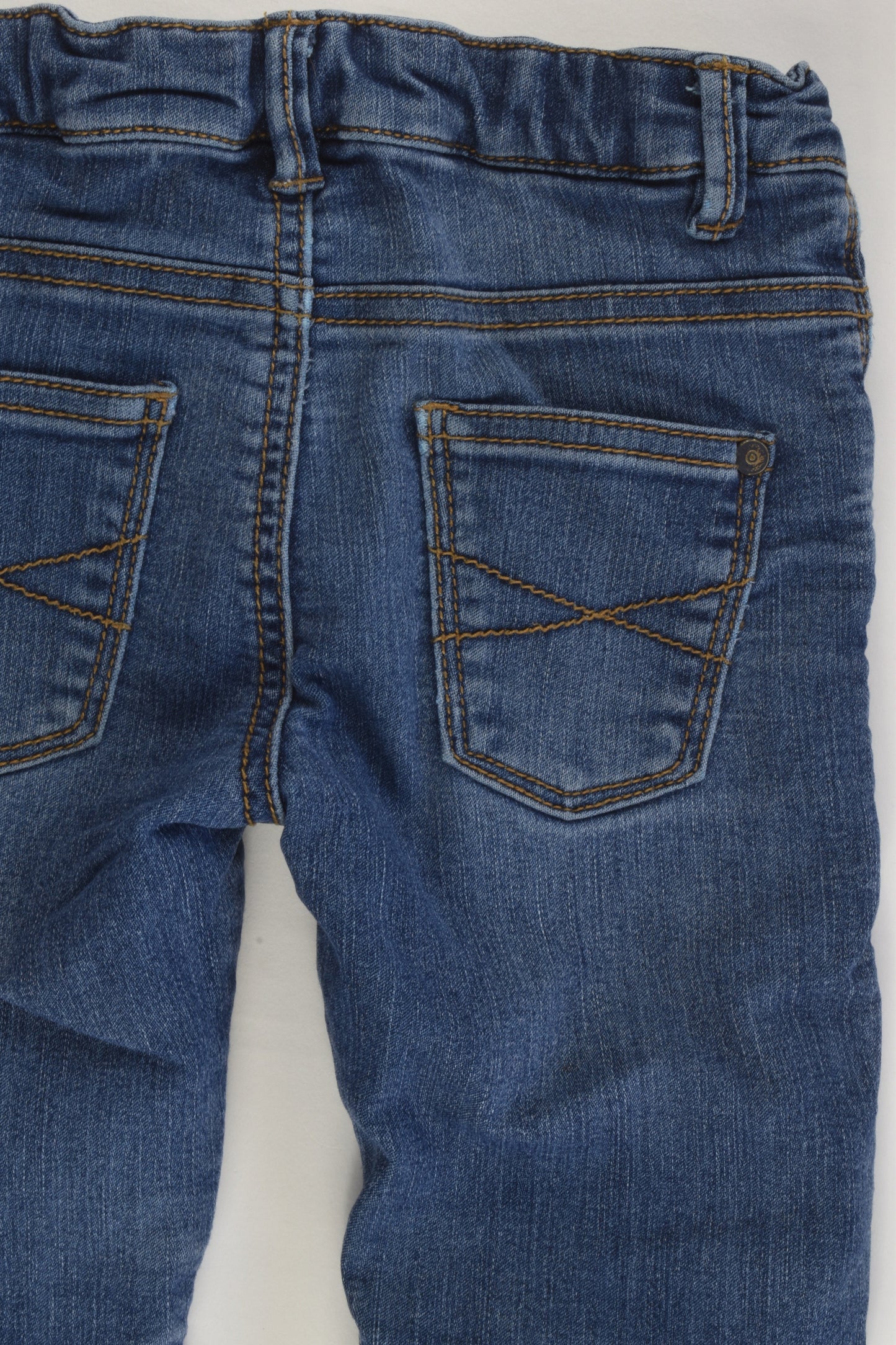 Zara Size 3/4 (104 cm) Lined Soft Denim Pants