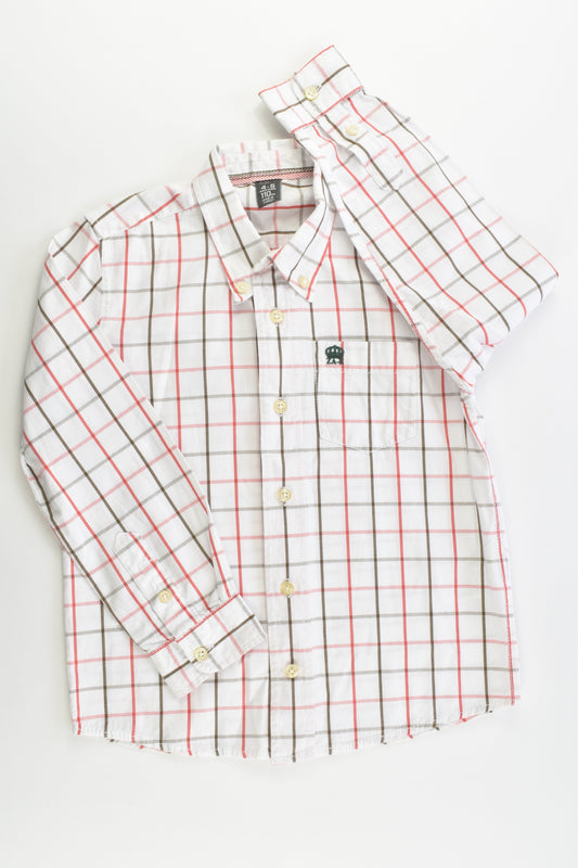 Zara Size 4-5 (110 cm) Checked Collared Shirt