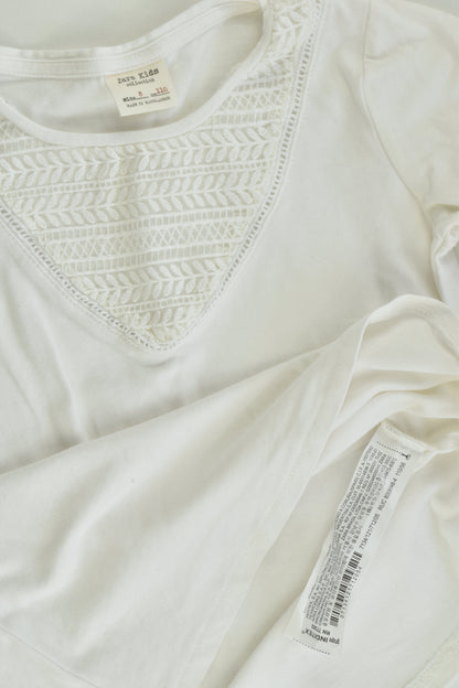 Zara Size 5 (110 cm) Top with Lace Detail