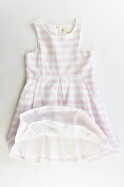 Zara Size 5/6 (116 cm) Striped Lined Dress
