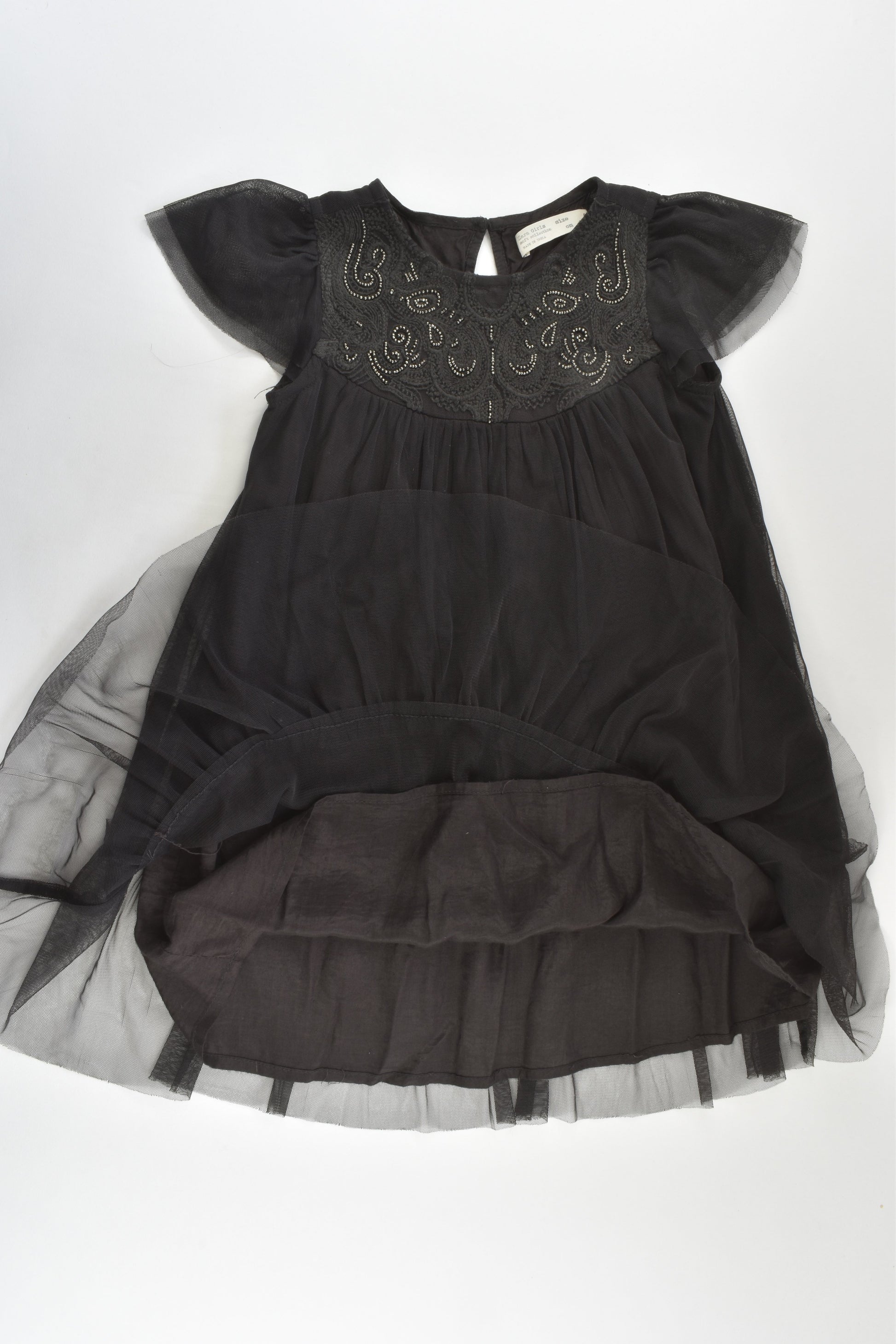 Zara Size 6 (116 cm) Lined Dress
