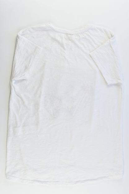 Zara Size 8 (128 cm) 'Add To Cart' Loose Fit T-shirt