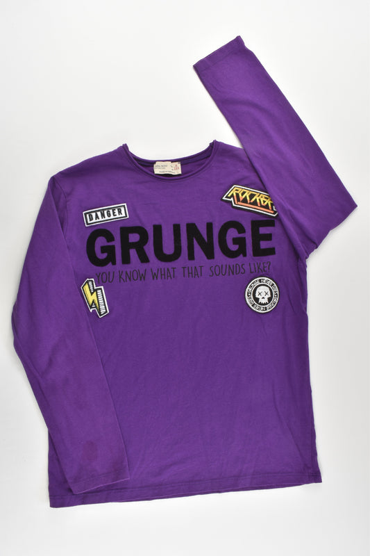 Zara Size 8 (128 cm) 'Grunge' Top