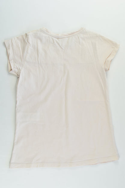 Zara Size 8 (128 cm) T-shirt with Lace Detail